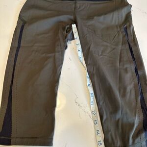 Lululemon Olive Green Athletic Capri